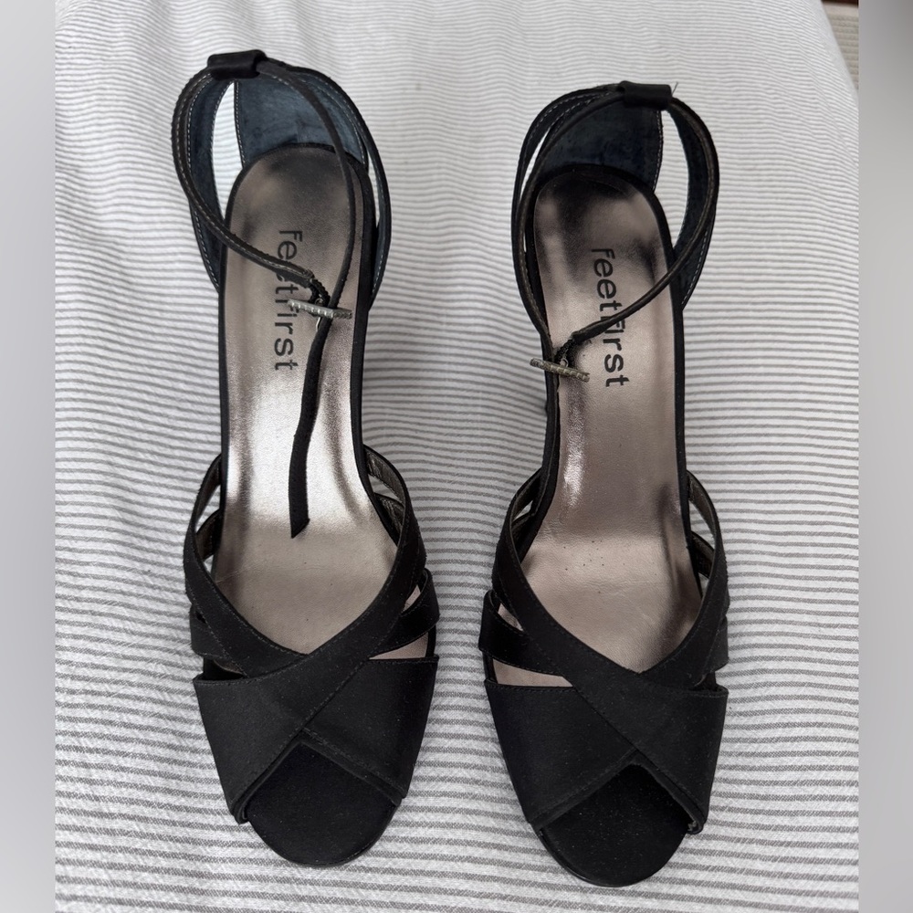 Black Women's Sandals - never worn